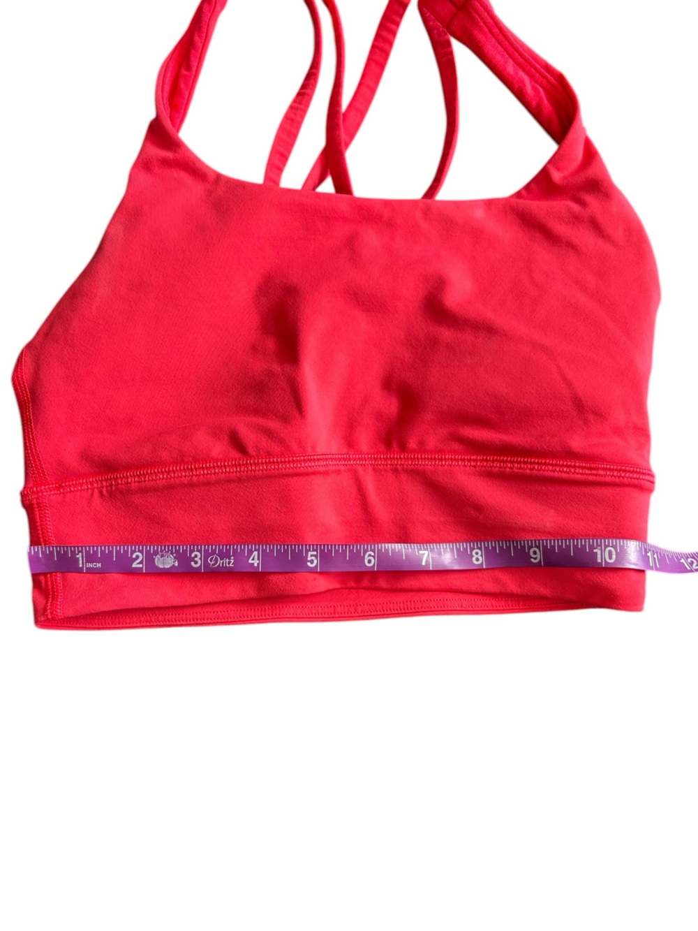 Lululemon Energy Longline Bra
*Medium Support, B-D Cups - Hot‎ Heat Size 2 Red - Picture 6 of 7